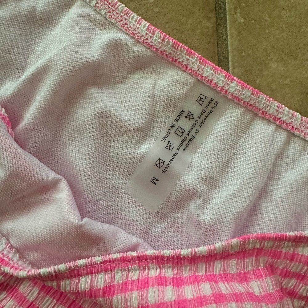 SHEIN Light Pink Bikini 👙 Sz L - Picture 3 of 5